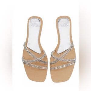 Zara Women's diamonds sandal